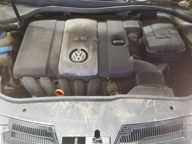 3VWHF71K87M155331 - 2007 VOLKSWAGEN JETTA 2.5 SILVER photo 7