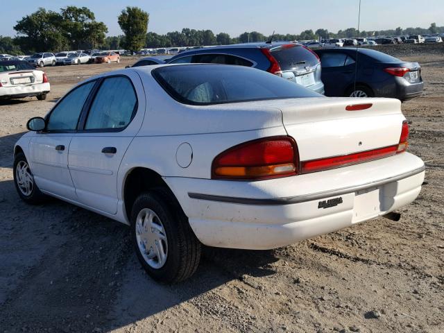 1B3EJ46X0TN167885 - 1996 DODGE STRATUS WHITE photo 3