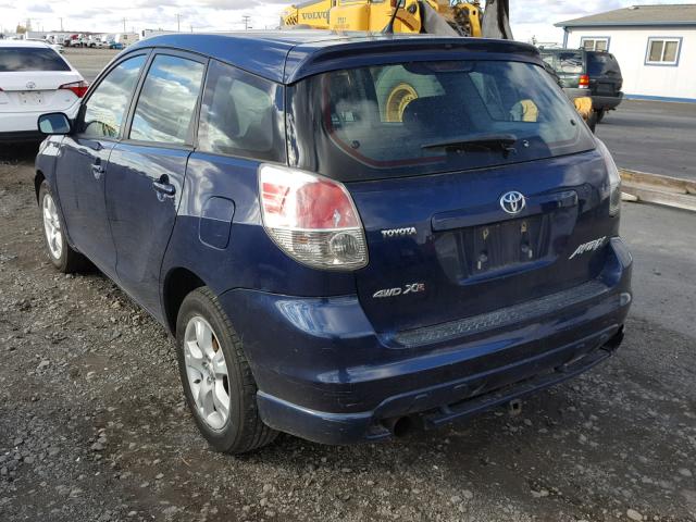 2T1LR32E36C558825 - 2006 TOYOTA COROLLA MA BLUE photo 3