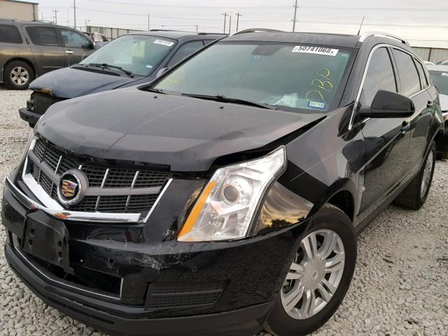 3GYFNAE31CS609237 - 2012 CADILLAC SRX LUXURY BLACK photo 2