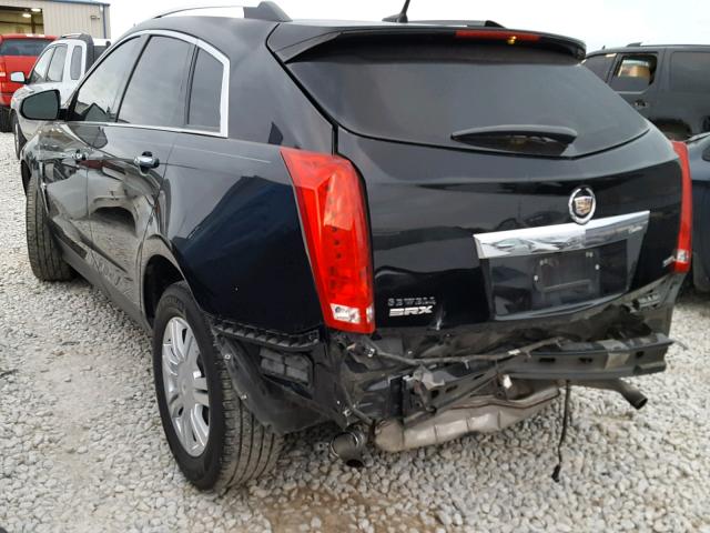 3GYFNAE31CS609237 - 2012 CADILLAC SRX LUXURY BLACK photo 3