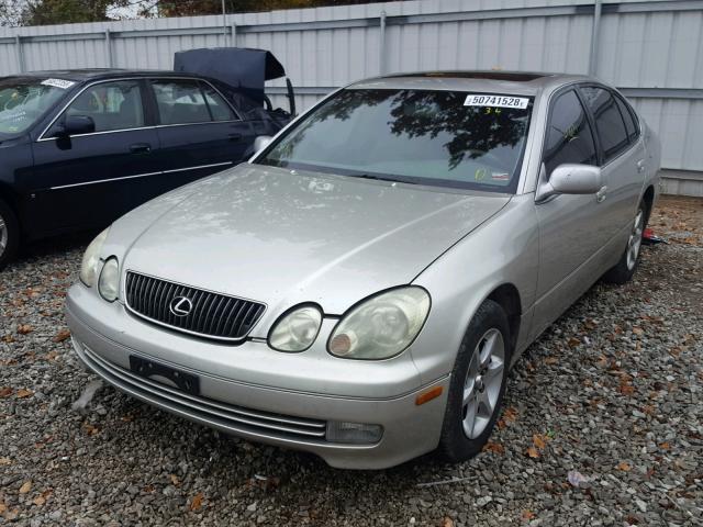 JT8BD69S140200281 - 2004 LEXUS GS 300 SILVER photo 2