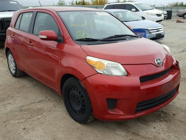 JTKKU104X8J018395 - 2008 TOYOTA SCION XD RED photo 1