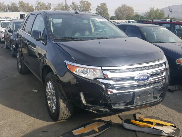 2FMDK3KC7EBB00876 - 2014 FORD EDGE LIMIT BLACK photo 1