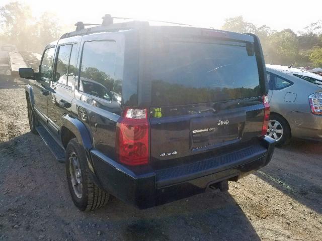 1J8HG48N86C179264 - 2006 JEEP COMMANDER 黑色 照片 3