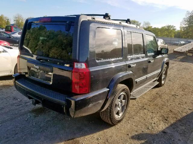 1J8HG48N86C179264 - 2006 JEEP COMMANDER 黑色 照片 4