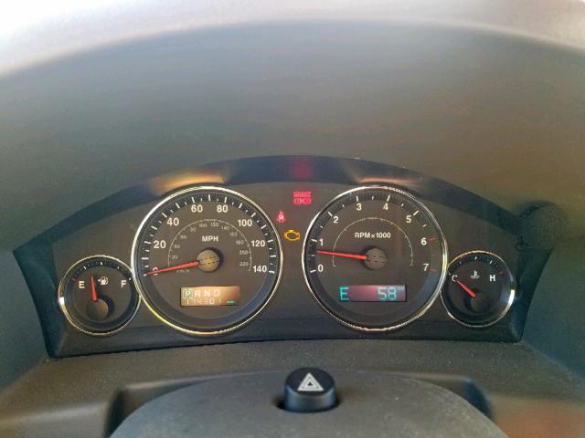 1J8HG48N86C179264 - 2006 JEEP COMMANDER 黑色 照片 8