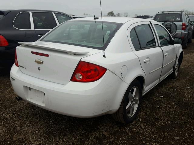 1G1AL58F987162304 - 2008 CHEVROLET COBALT LT WHITE photo 4