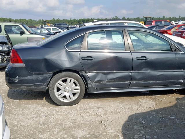 2G1WB5E38G1177780 - 2016 CHEVROLET IMPALA LIM CHARCOAL photo 9