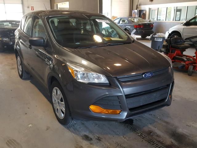 1FMCU0F71FUB89602 - 2015 FORD ESCAPE S GRAY photo 1