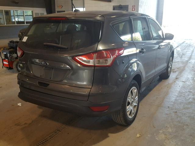 1FMCU0F71FUB89602 - 2015 FORD ESCAPE S GRAY photo 4