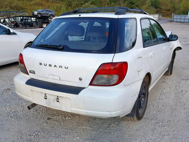 JF1GG65552H806606 - 2002 SUBARU IMPREZA TS WHITE photo 4