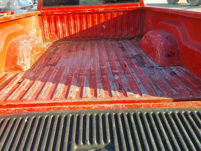 1B7GL23XXVS151837 - 1997 DODGE DAKOTA RED photo 9