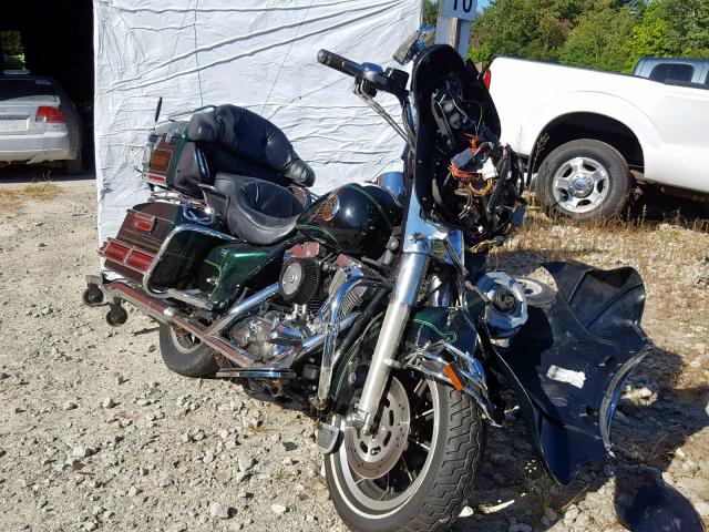 1HD1FCW19XY628718 - 1999 HARLEY-DAVIDSON FLHTCUI GREEN photo 1