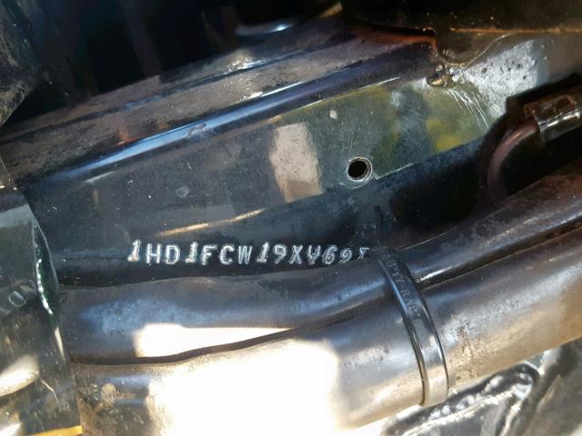 1HD1FCW19XY628718 - 1999 HARLEY-DAVIDSON FLHTCUI GREEN photo 10