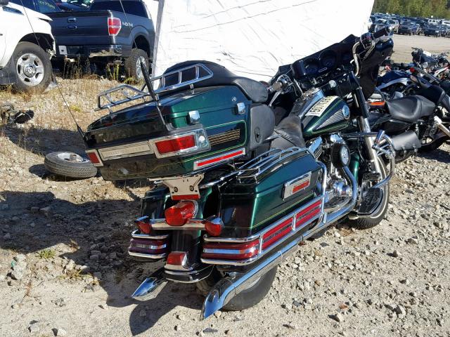 1HD1FCW19XY628718 - 1999 HARLEY-DAVIDSON FLHTCUI GREEN photo 4
