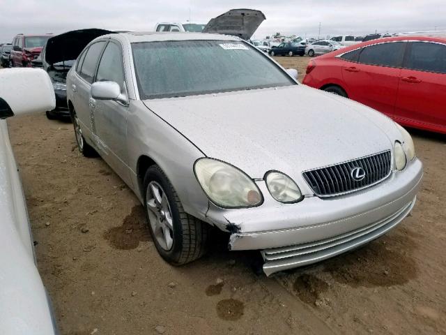 JT8BD69S810146036 - 2001 LEXUS GS 300 SILVER photo 1