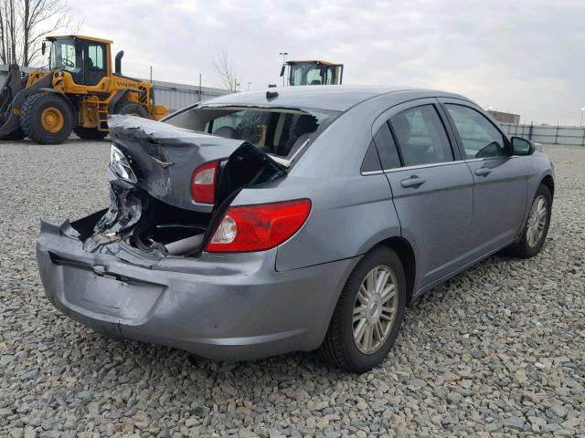 1C3LC56KX8N261598 - 2008 CHRYSLER SEBRING TO BLUE photo 4