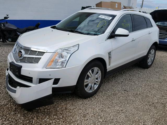 3GYFNDE34CS641553 - 2012 CADILLAC SRX LUXURY WHITE photo 2