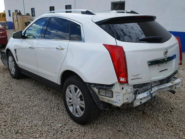 3GYFNDE34CS641553 - 2012 CADILLAC SRX LUXURY WHITE photo 3