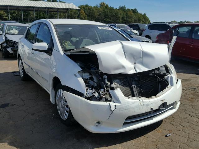 3N1AB6AP5AL653296 - 2010 NISSAN SENTRA 2.0 WHITE photo 1