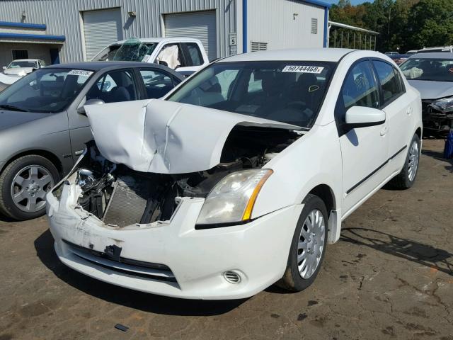 3N1AB6AP5AL653296 - 2010 NISSAN SENTRA 2.0 WHITE photo 2