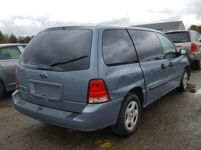 2FMZA50615BA28834 - 2005 FORD FREESTAR S BLUE photo 4