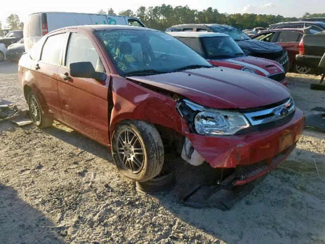 1FAHP3FN1AW166602 - 2010 FORD FOCUS SE RED photo 1