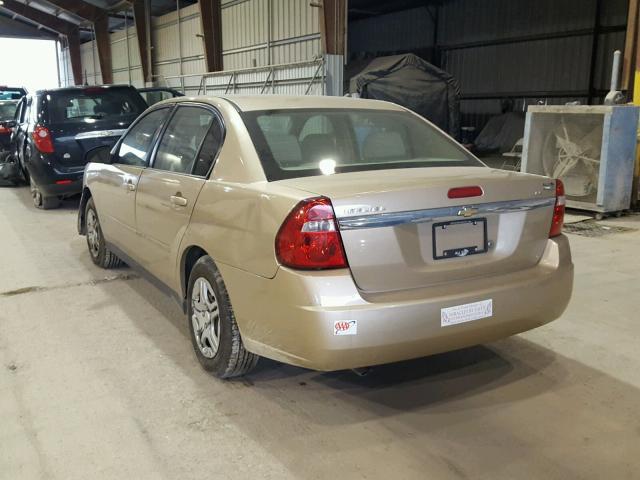 1G1ZS58F87F122791 - 2007 CHEVROLET MALIBU LS 金色 照片 3