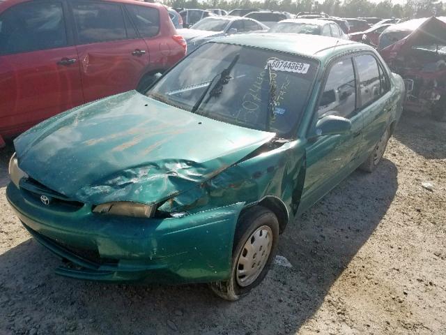 2T1BR18E2WC035402 - 1998 TOYOTA COROLLA VE GREEN photo 2