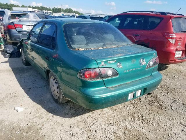 2T1BR18E2WC035402 - 1998 TOYOTA COROLLA VE GREEN photo 3