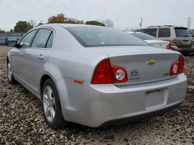 1G1ZA5EU2BF301973 - 2011 CHEVROLET MALIBU LS ვერცხლისფერი ფოტო 3