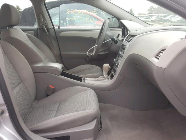 1G1ZA5EU2BF301973 - 2011 CHEVROLET MALIBU LS ვერცხლისფერი ფოტო 5