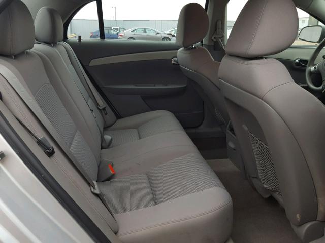 1G1ZA5EU2BF301973 - 2011 CHEVROLET MALIBU LS ვერცხლისფერი ფოტო 6