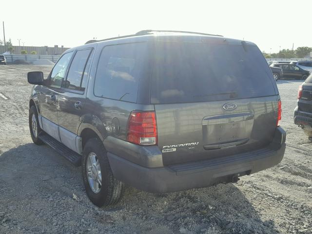 1FMRU15W64LA50707 - 2004 FORD EXPEDITION GRAY photo 3