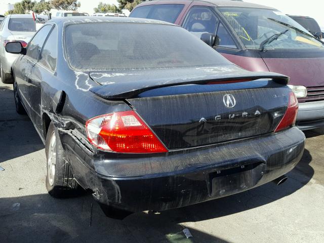 19UYA42401A024691 - 2001 ACURA 3.2CL BLACK photo 3