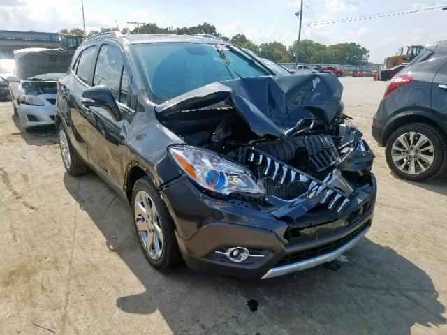 KL4CJCSBXGB709876 - 2016 BUICK ENCORE GRAY photo 1