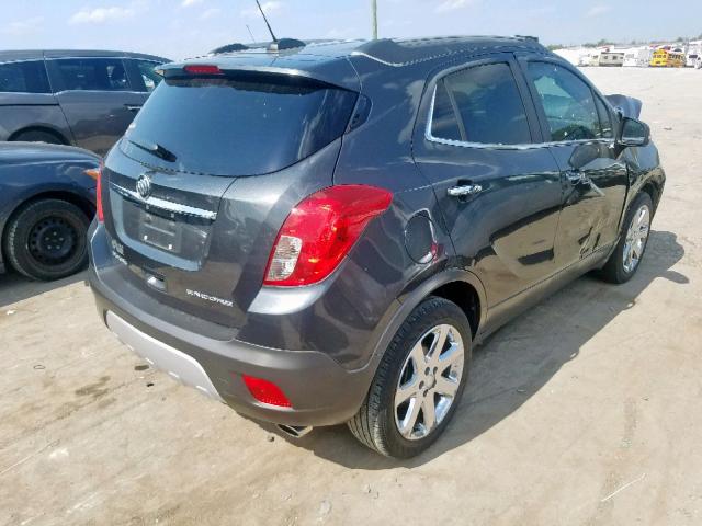 KL4CJCSBXGB709876 - 2016 BUICK ENCORE GRAY photo 4