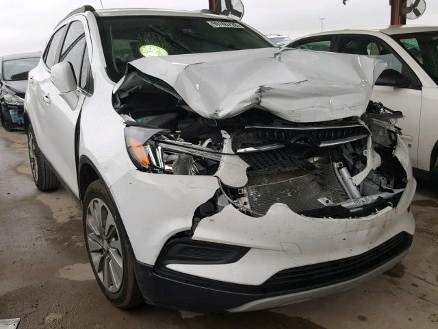 KL4CJASB2HB230910 - 2017 BUICK ENCORE PRE WHITE photo 1