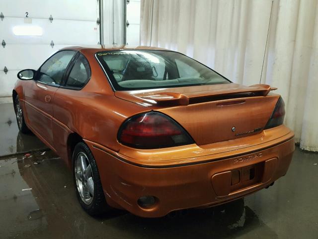 1G2NW12E24M652320 - 2004 PONTIAC GRAND AM G ORANGE photo 3