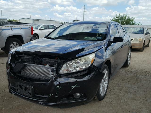 1G11F5RR5DF126531 - 2013 CHEVROLET MALIBU 2LT BLACK photo 2