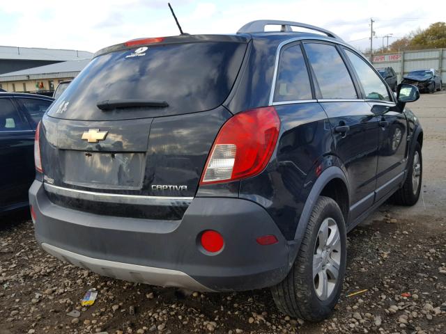 3GNAL2EKXDS575617 - 2013 CHEVROLET CAPTIVA LS 黑色 照片 4