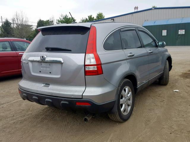 5J6RE48787L000803 - 2007 HONDA CR-V EXL GRAY photo 4