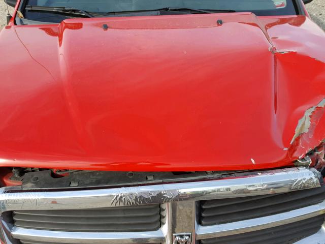 1D4HB48D75F607161 - 2005 DODGE DURANGO SL RED photo 7