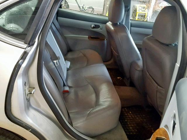 2G4WE587X61165301 - 2006 BUICK LACROSSE C SILVER photo 6