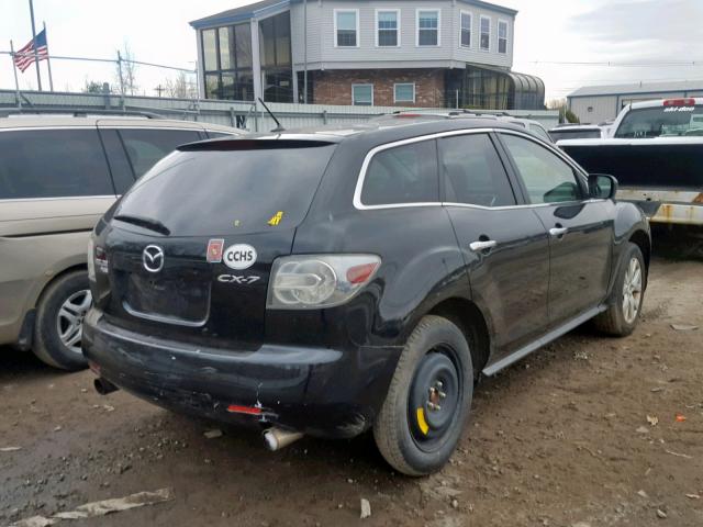 JM3ER29L880182795 - 2008 MAZDA CX-7 BLACK photo 4