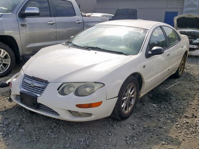 2C3HE66G6XH234553 - 1999 CHRYSLER 300M WHITE photo 2