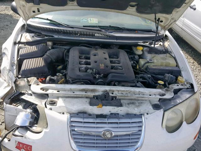 2C3HE66G6XH234553 - 1999 CHRYSLER 300M WHITE photo 7