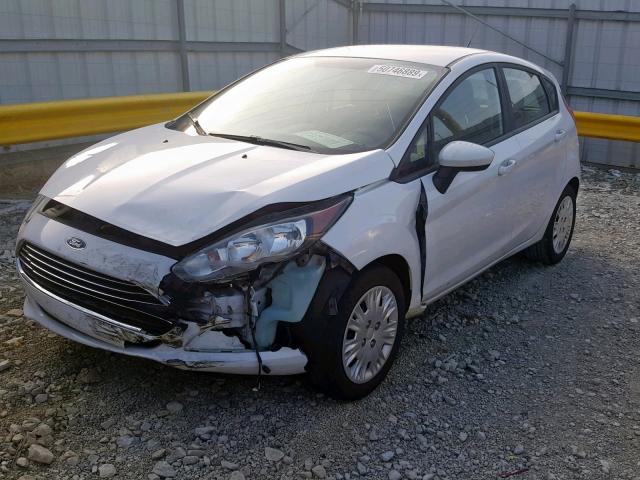 3FADP4TJ0GM183146 - 2016 FORD FIESTA S WHITE photo 2