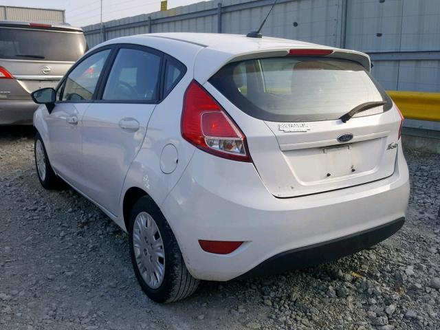 3FADP4TJ0GM183146 - 2016 FORD FIESTA S WHITE photo 3